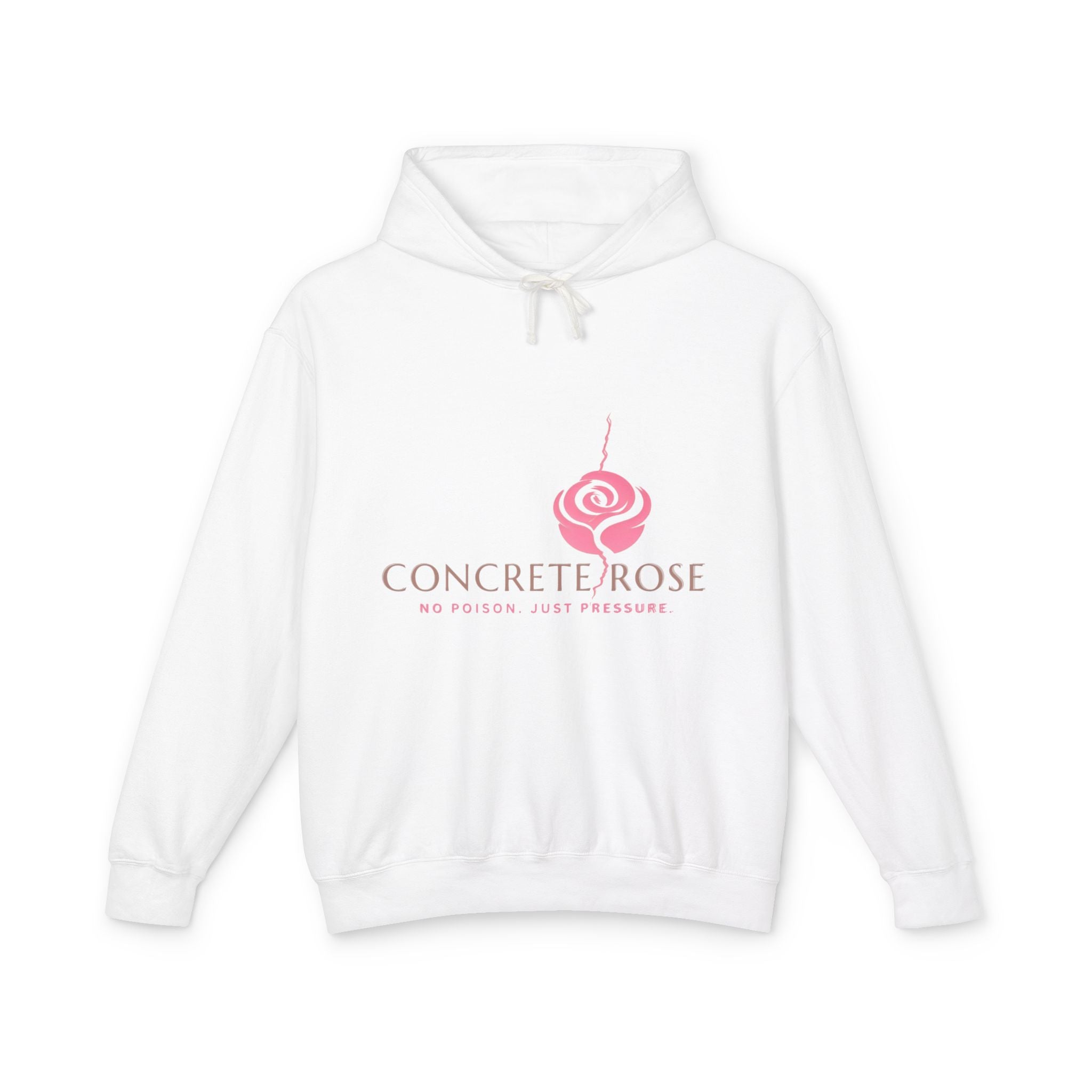 Concrete Rose | Logo Edition Lightweight Hooded Sweatshirt Premium