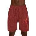 Concrete Rose | Crimson Men's Athletic Casual Shorts