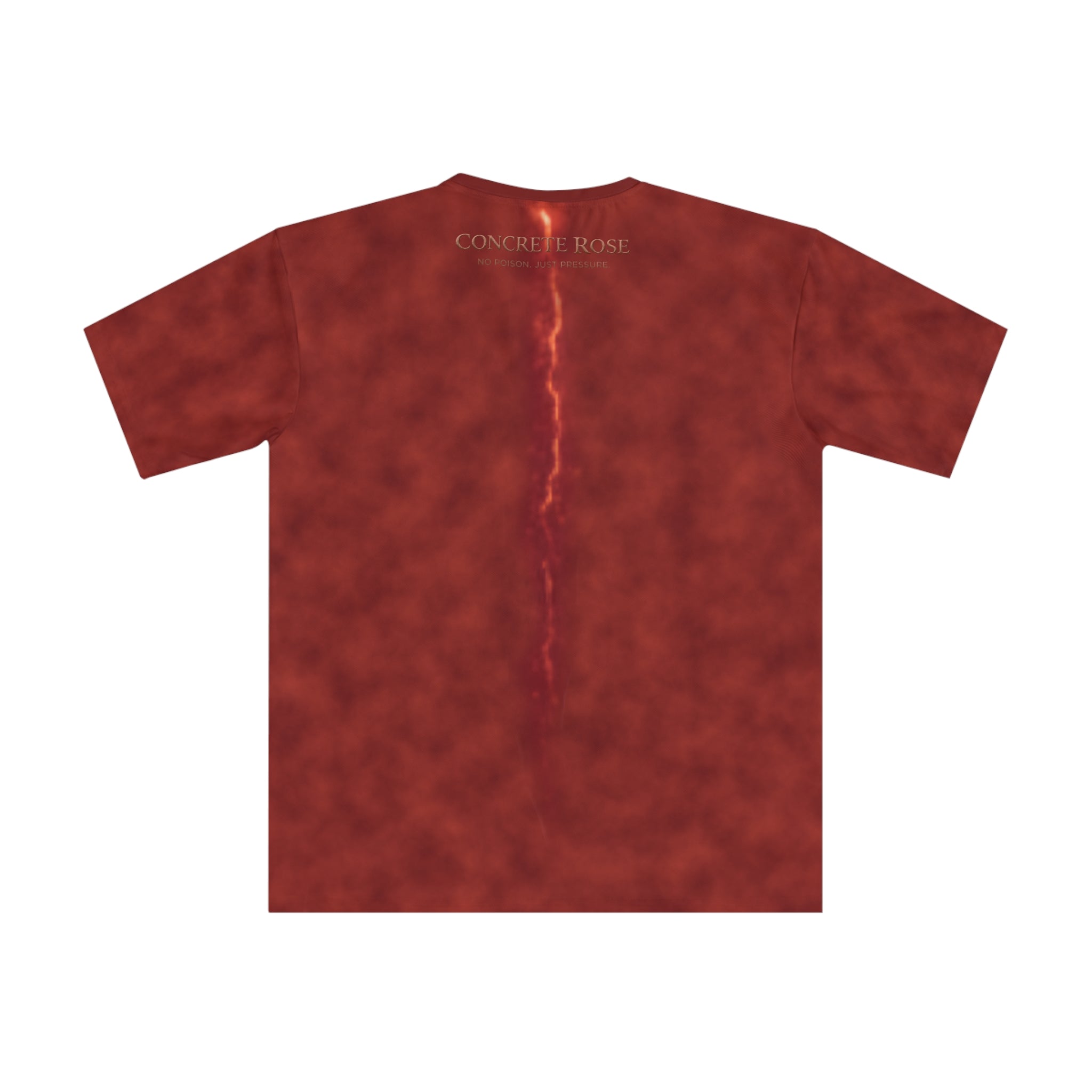 Concrete Rose | Crimson Men's  T-Shirt