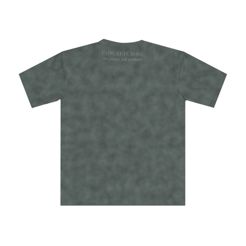 Concrete Rose | Cracked Concrete Men's Monogram T-Shirt