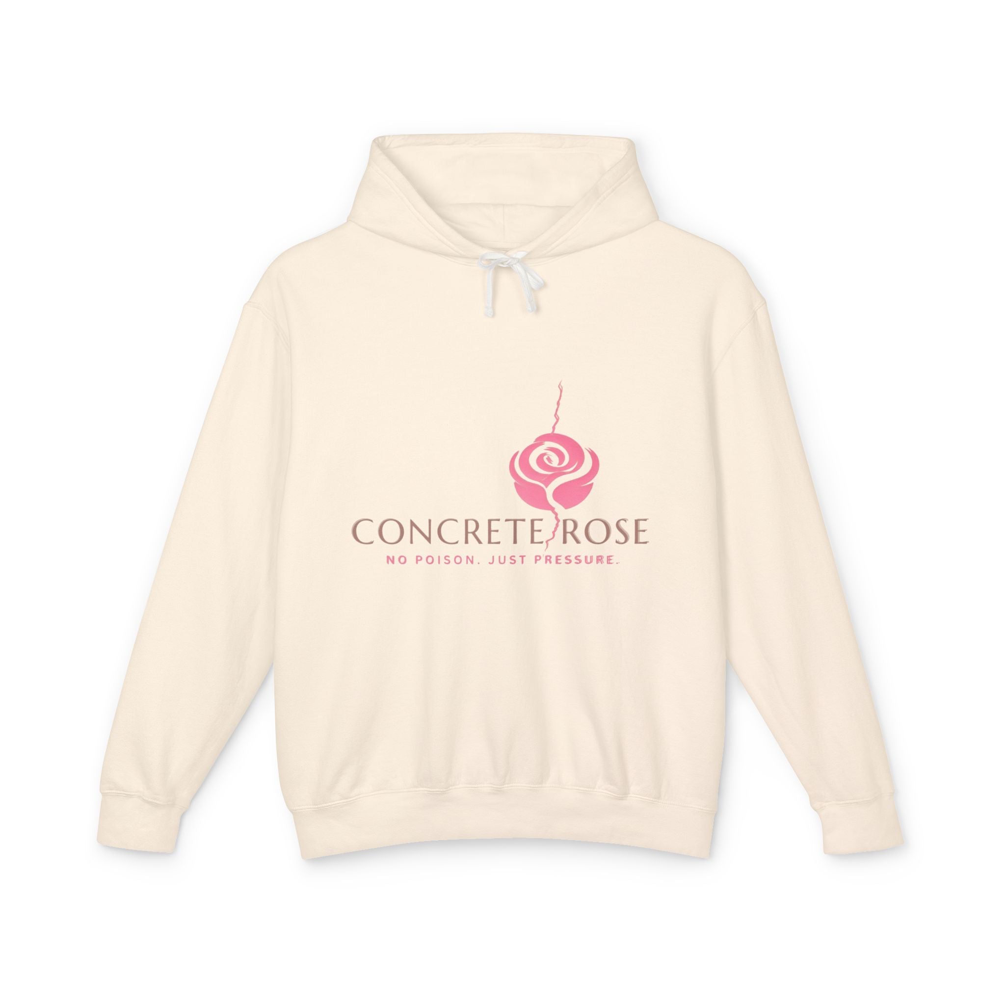 Concrete Rose | Logo Edition Lightweight Hooded Sweatshirt Premium