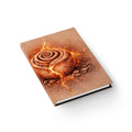 Concrete Rose | Rose Gold Hardcover Journal
