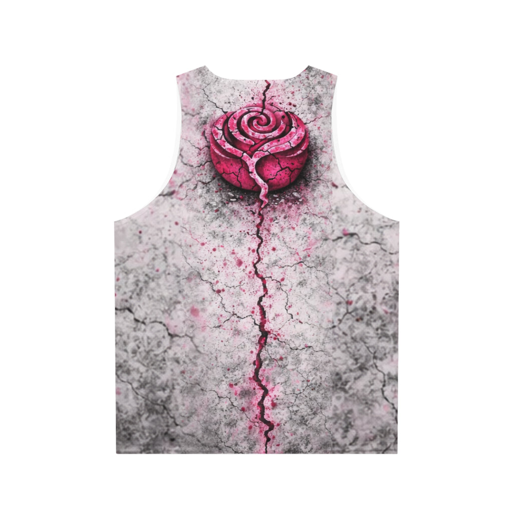 Concrete Rose | Pink Rose Edition | Concrete Tank Top
