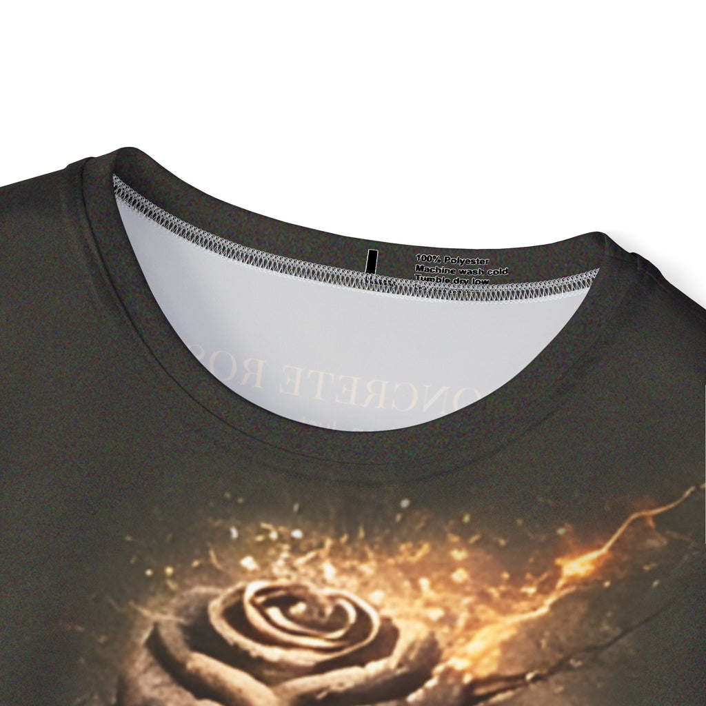 Concrete Rose | Olive Rose Men's Shirt