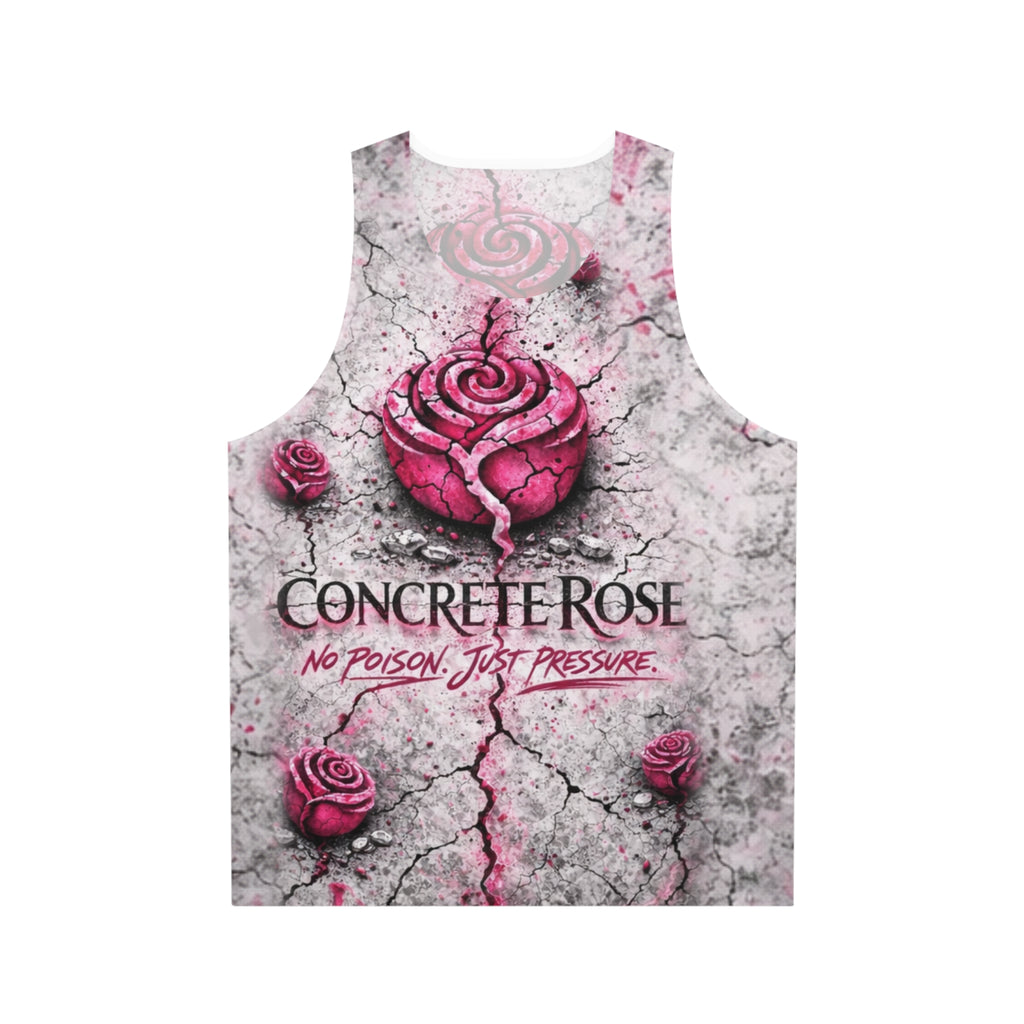 Concrete Rose | Pink Rose Edition | Concrete Tank Top