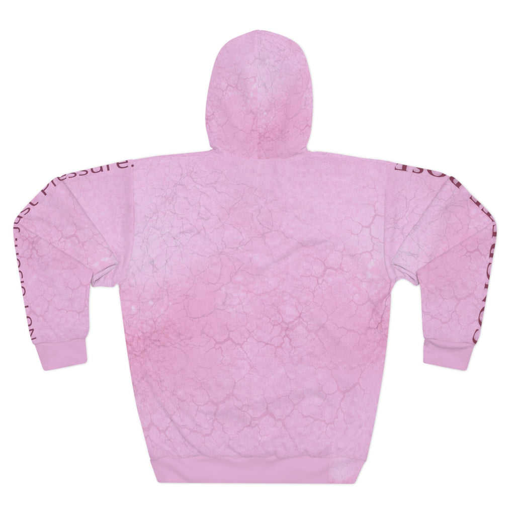 Concrete Rose | Pink Edition Cracked Hoodie