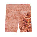 Concrete Rose | Rose Gold Workout Athletic Shorts