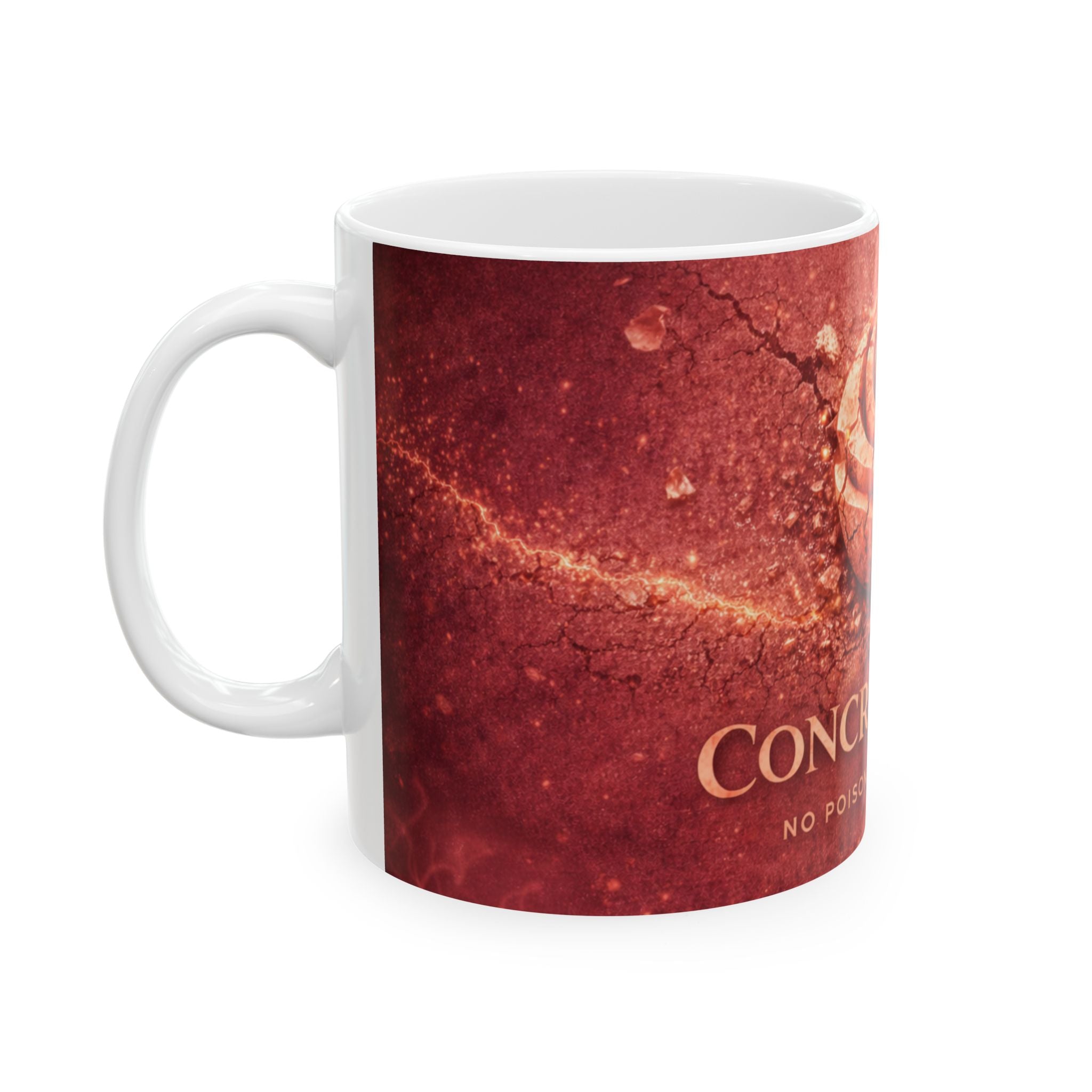 Concrete Rose | Ceramic Inspirational Mug (11oz, 15oz)