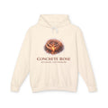 Concrete Rose | Rose Gold Lightweight Hooded Sweatshirt