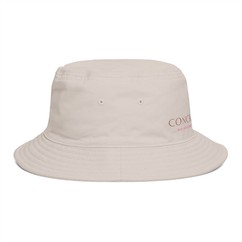 Concrete Rose | Pink Logo Bucket Hat