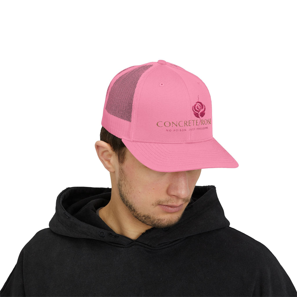 Concrete Rose | Logo Snapback Trucker Cap