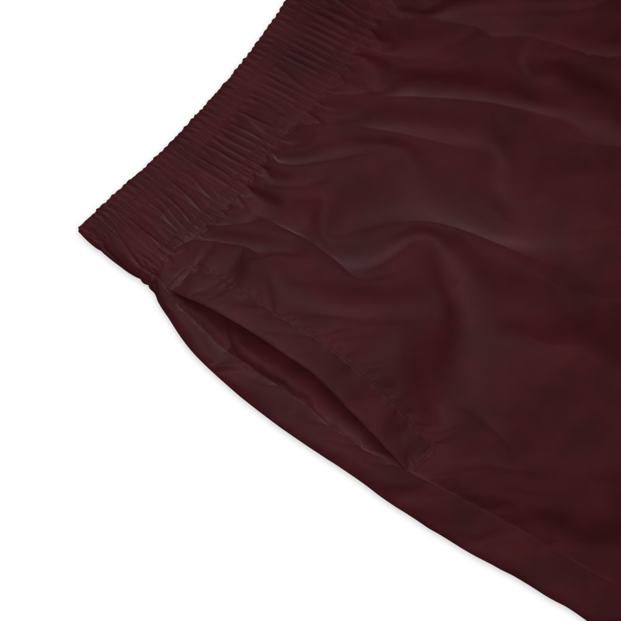 Concrete Rose | Bordeaux Men's Athletic Shorts