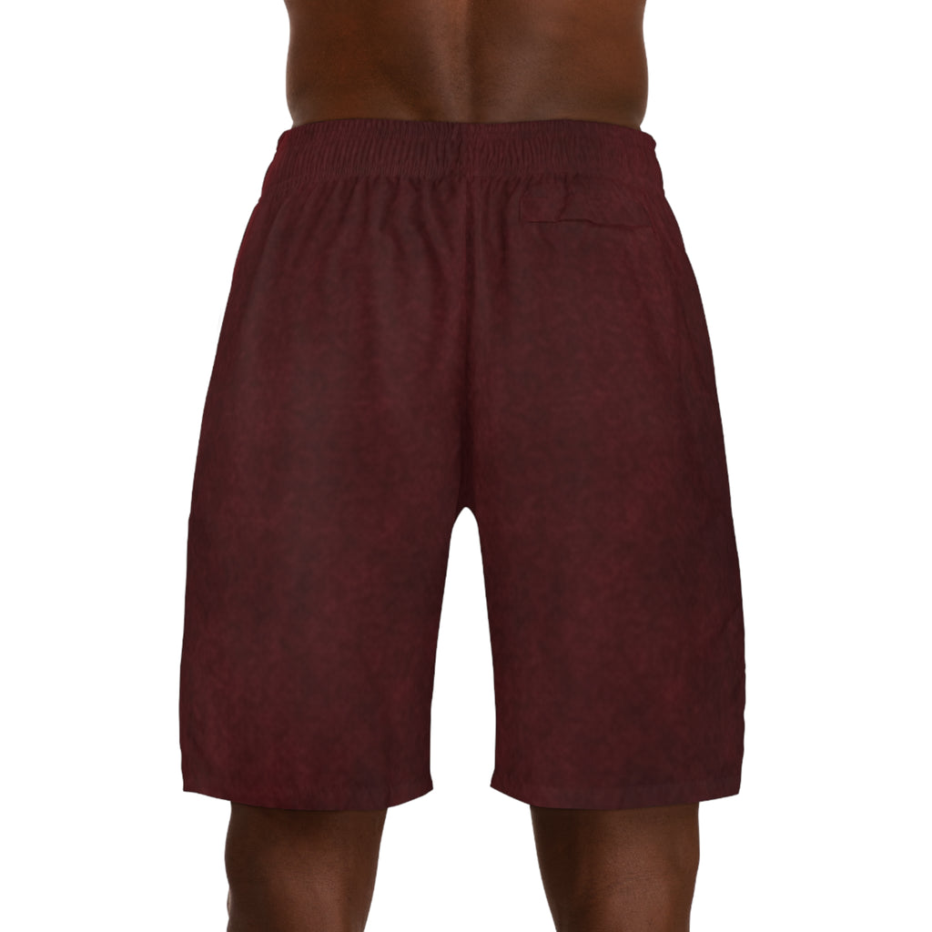 Concrete Rose | Crimson Storm Men's Shorts
