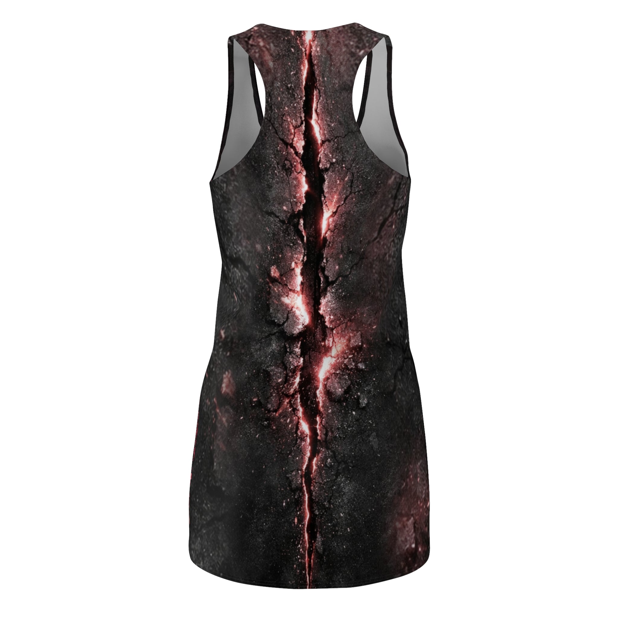 Concrete Rose | Pink Rose Racerback Dress