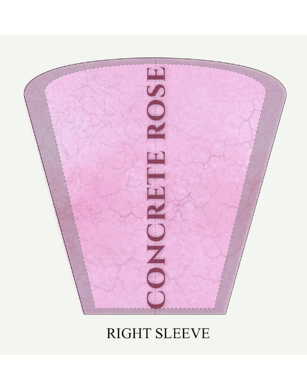 Concrete Rose | Pink Edition Cracked Hoodie