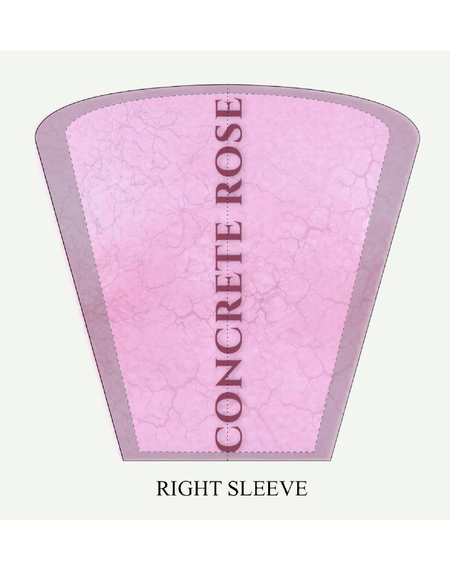 Concrete Rose | Pink Edition Cracked Hoodie