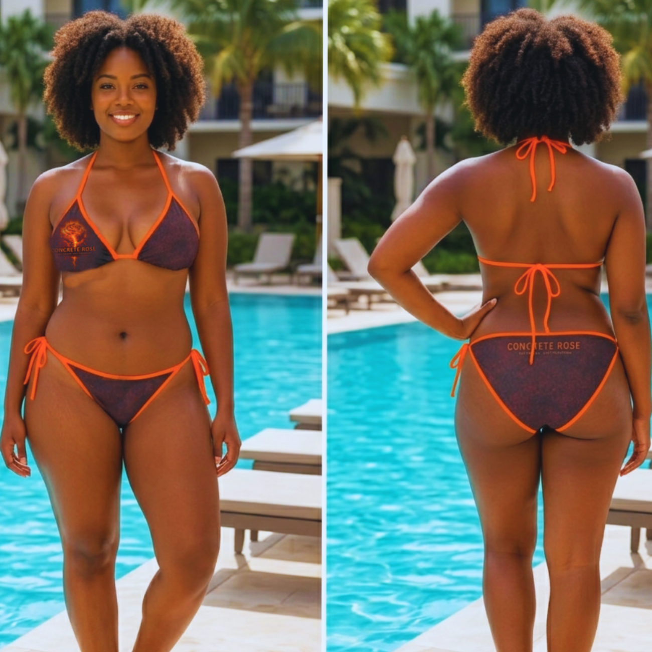 Concrete Rose | Pressure Triangle Bikini