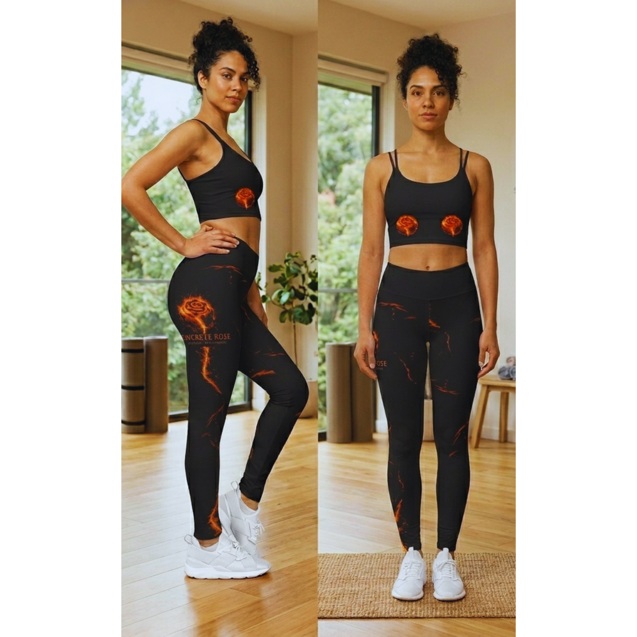 Concrete Rose | Pressure Leggings Luxe