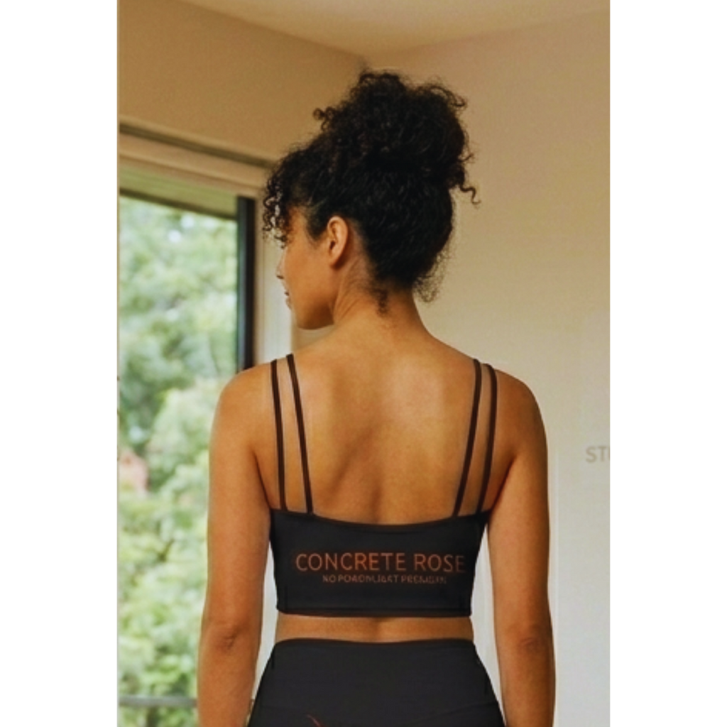 Concrete Rose | Pressure Luxe Bra