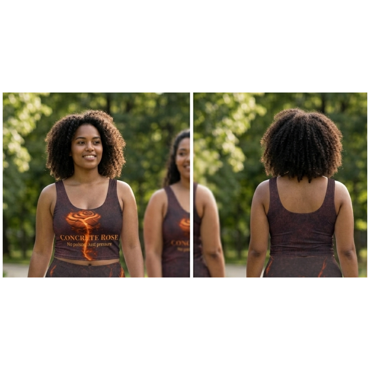 Concrete Rose | Pressure Sports Bra