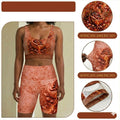 Rose Gold | Rose Petal Sports Bra