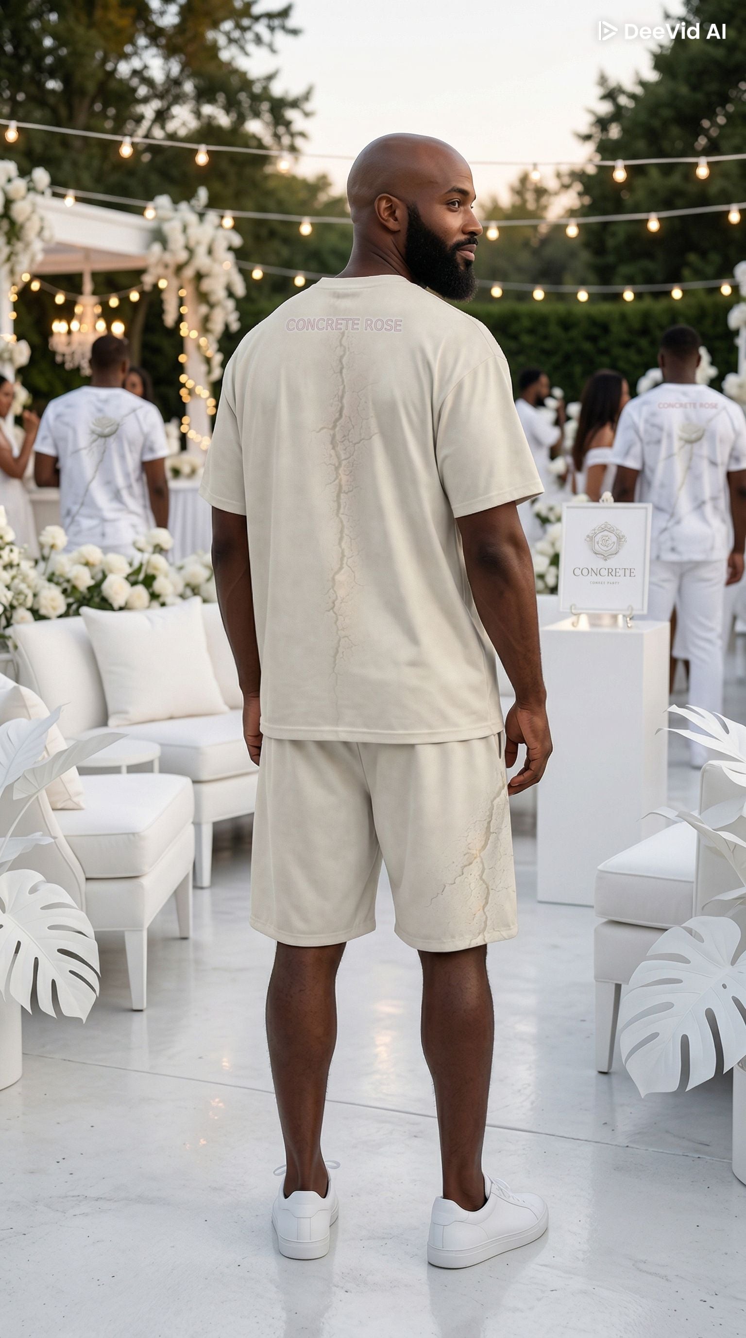 Concrete Rose | Stone Men's  T-Shirt