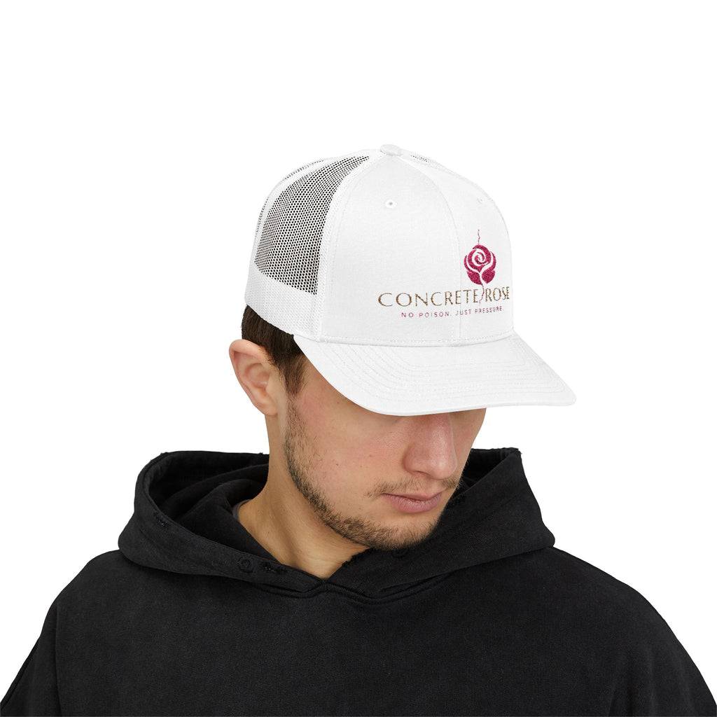 Concrete Rose | Logo Snapback Trucker Cap
