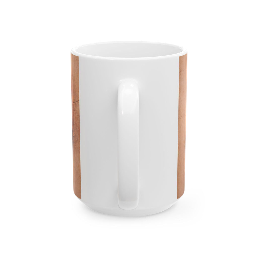 Concrete Rose | Rose Gold Ceramic Mug (11oz, 15oz)