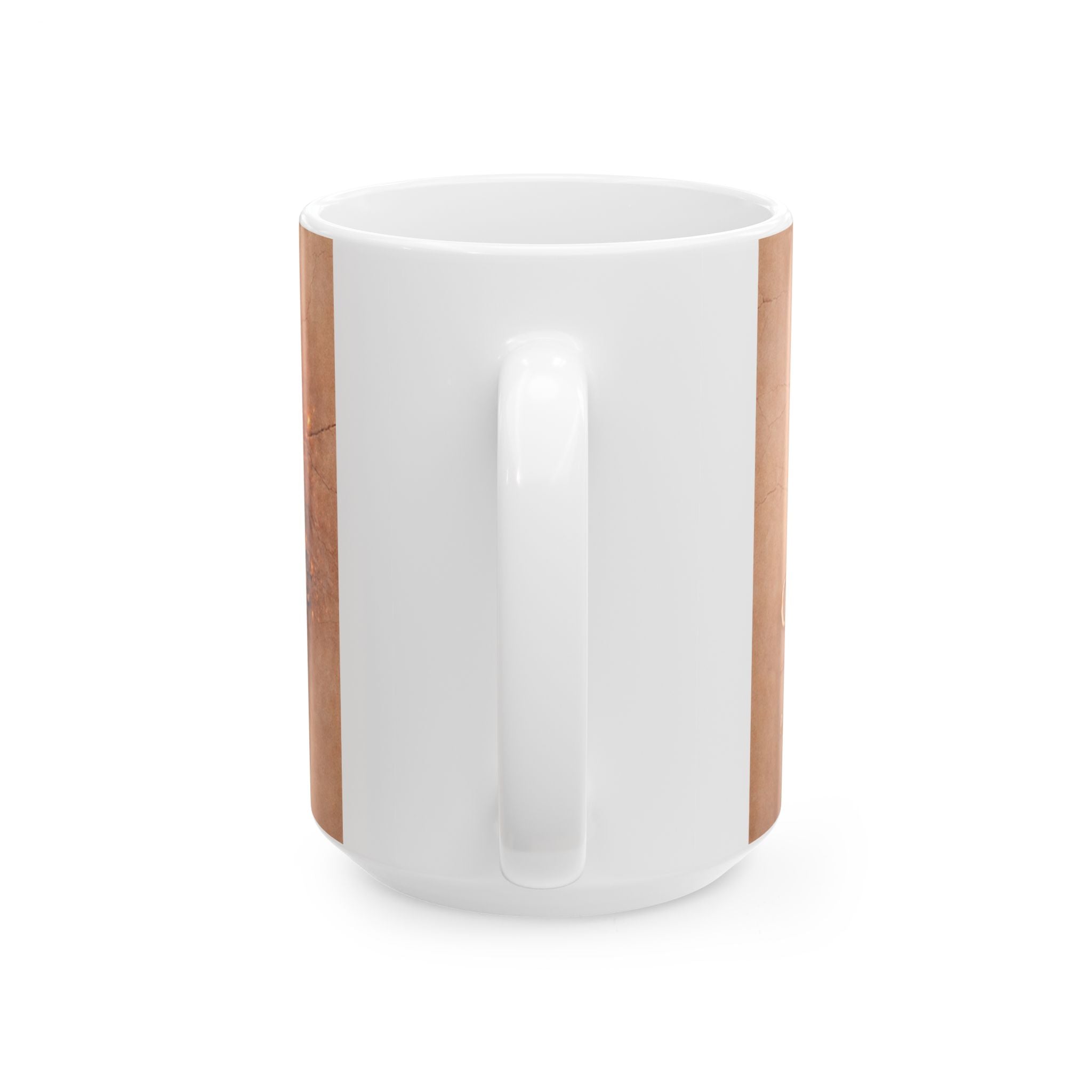 Concrete Rose | Rose Gold Ceramic Mug (11oz, 15oz)