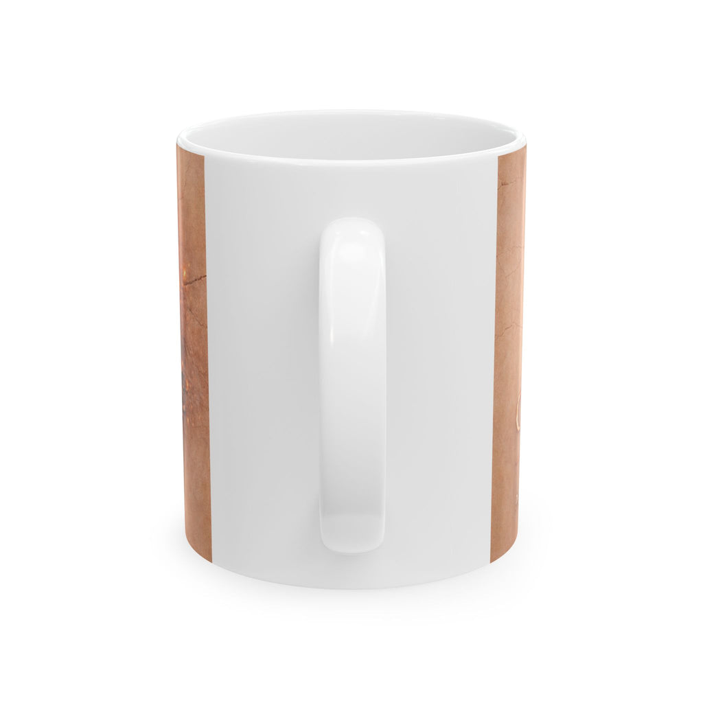 Concrete Rose | Rose Gold Ceramic Mug (11oz, 15oz)