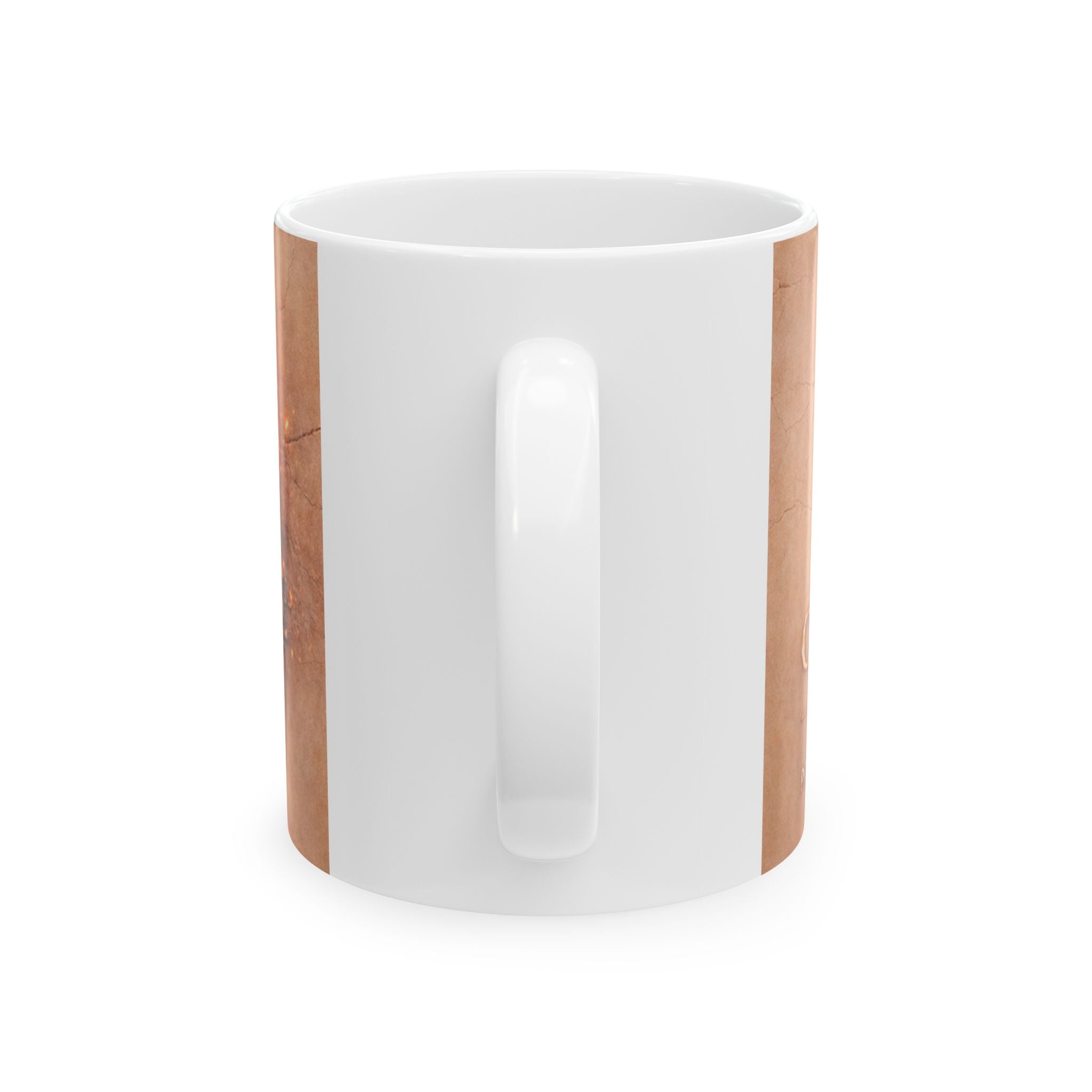 Concrete Rose | Rose Gold Ceramic Mug (11oz, 15oz)