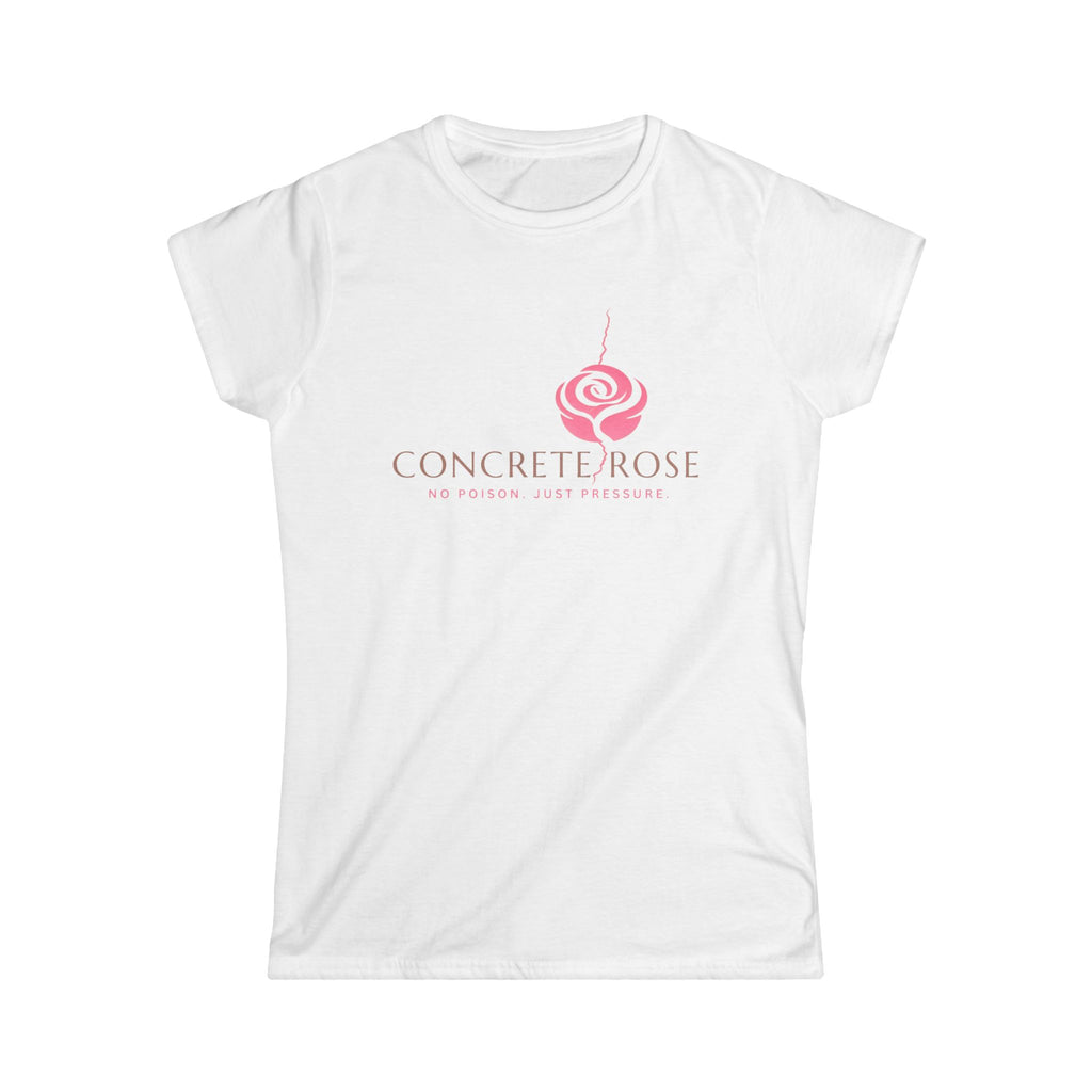 Concrete Rose | Logo Women's Soft Style Tee
