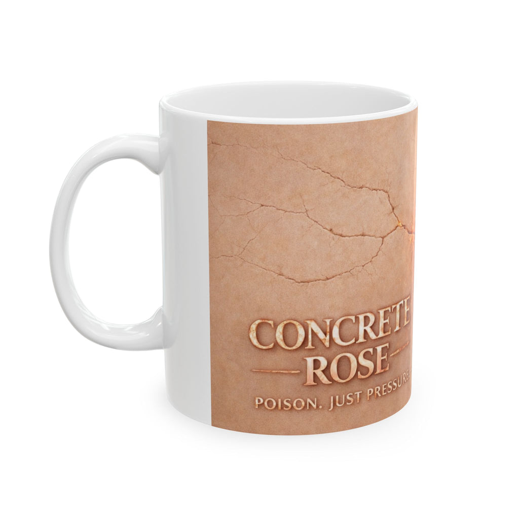 Concrete Rose | Rose Gold Ceramic Mug (11oz, 15oz)