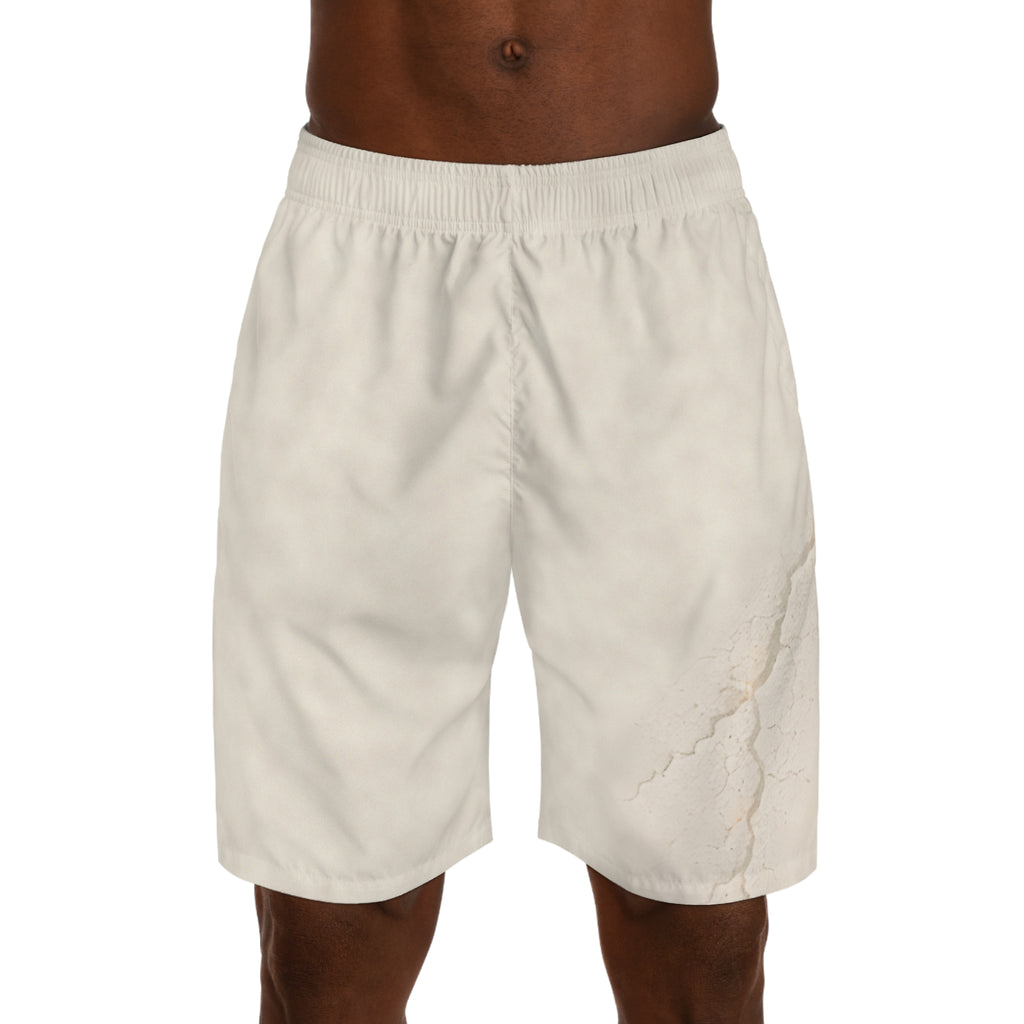 Concrete Rose | Stone Men's Athletic Shorts