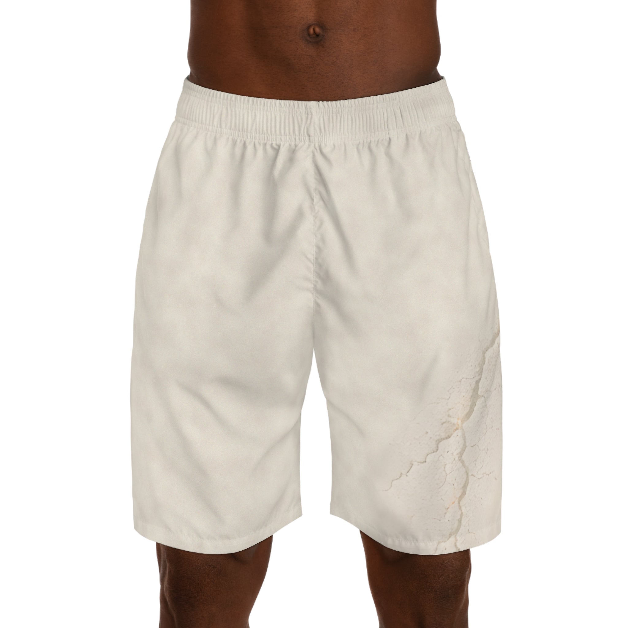 Concrete Rose | Stone Men's Athletic Shorts