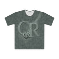 Concrete Rose | Cracked Concrete Men's Monogram T-Shirt