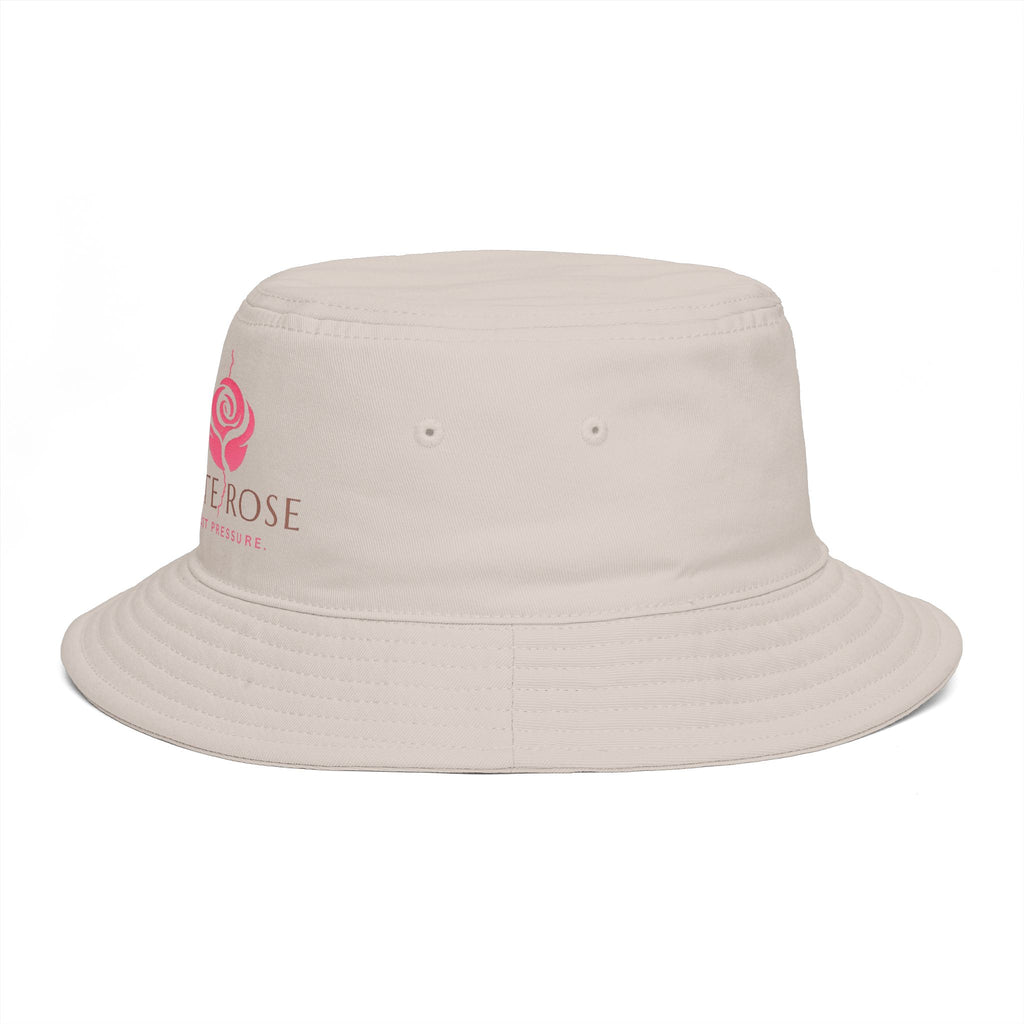 Concrete Rose | Pink Logo Bucket Hat