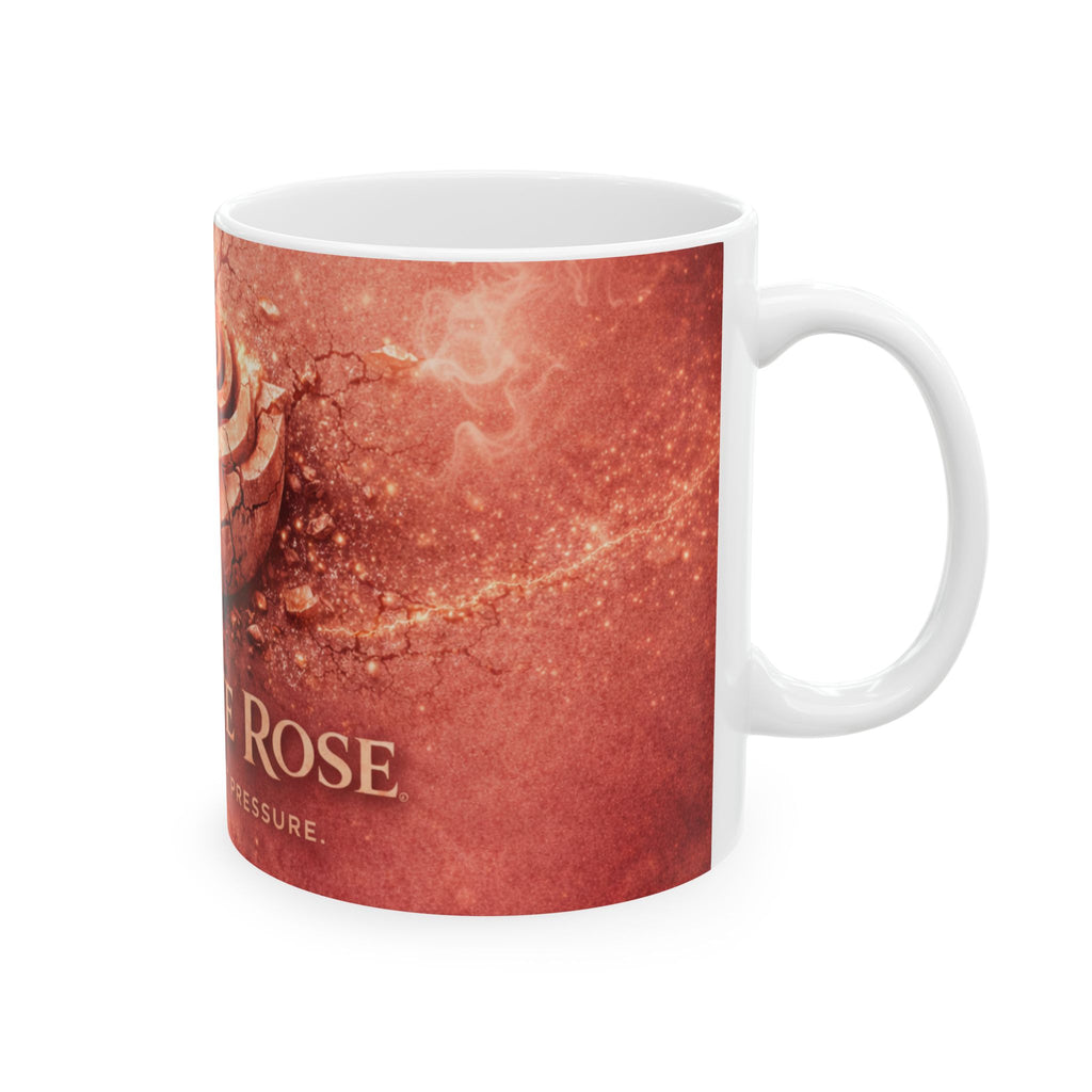 Concrete Rose | Ceramic Inspirational Mug (11oz, 15oz)