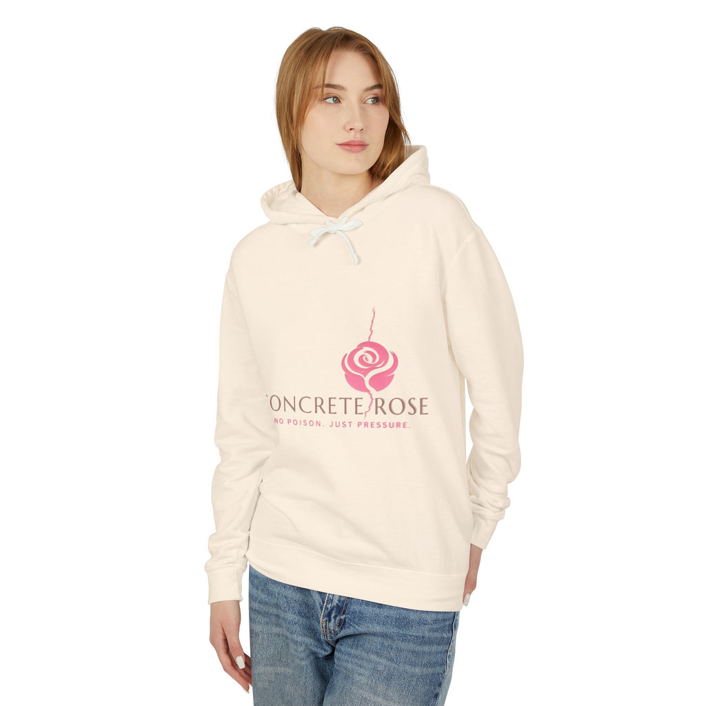 Concrete Rose | Logo Edition Lightweight Hooded Sweatshirt Premium