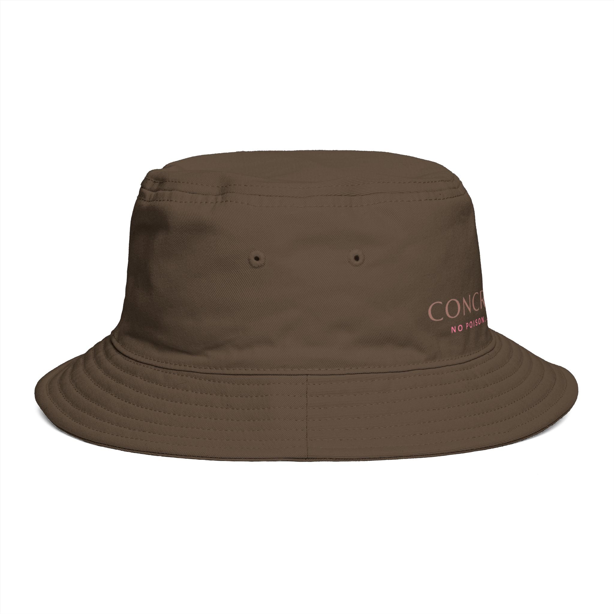 Concrete Rose | Pink Logo Bucket Hat