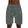 Concrete Rose |Cracked Concrete Men's Athletic Shorts